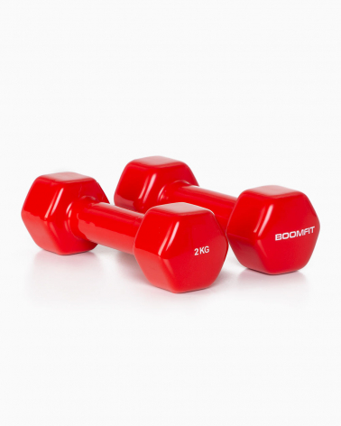 Halteres Redondos de Musculação 30Kg (Par) - BOOMFIT