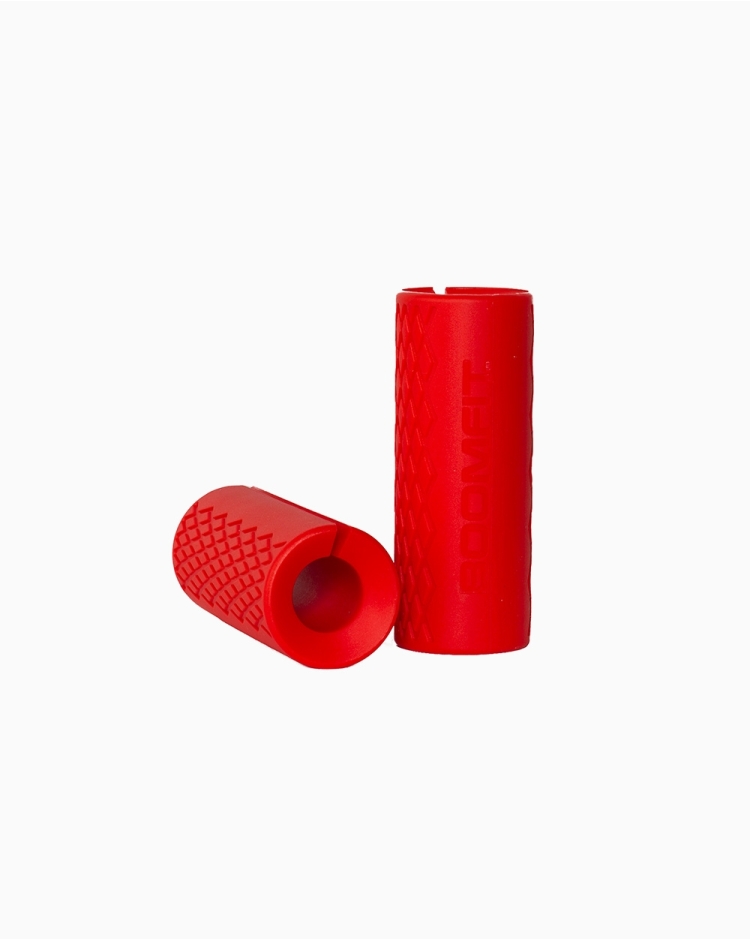 Red Fat Grip (Pair) - BOOMFIT